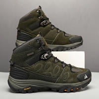 Botas De Nieve HIKEUP Para Hombres Cuero Sintético Y Peluche Deportivas De Exterior Para Senderismo Y Trekk Ing Antideslizantes Talla 40-45 Color Negro Marrón Gris Verde - details 25