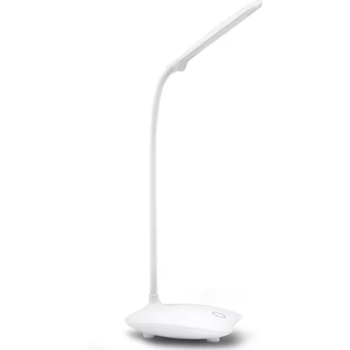 Lámpara de escritorio Protección ocular Lámpara LED Mesita de noche flexible Lámpara de escritorio Lámpara de lectura LED Blanco2 - 1