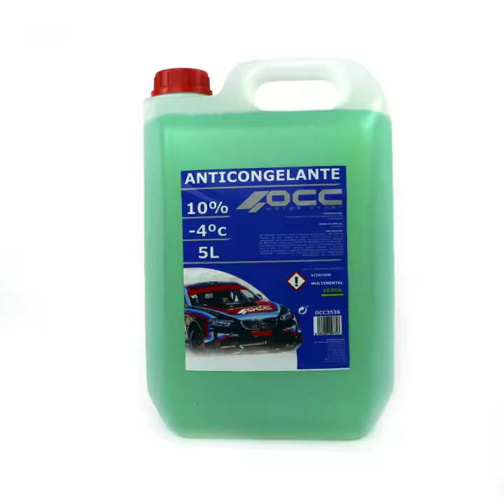 ANTICONGELANTE VERDE 10% -4ºC 5 LITROS - 1