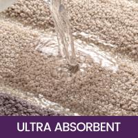 Alfombra Baño Antideslizante,Alfombrilla de Baño Absorbente,Alfombra De Baño Lavable a Máquina con Microfibras Suaves de Agua para Bañera,Ducha y Baño (40 x 60 cm,Beige) - details 3