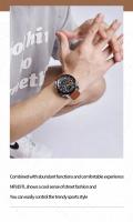 Reloj Deportivo NAVIFORCE NF9197 Para Hombres Con Pantalla Dual Luminosa Resistente Al Agua Cuero Genuino Reloj De Cuarzo - details 4