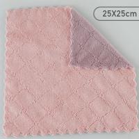 Toalla De Microfibra Absorbente Para Cocina 10PCS No Adhiere Grasa Y Aceite Toalla De Limpieza Doméstica Para Platos Y Mesas - details 5