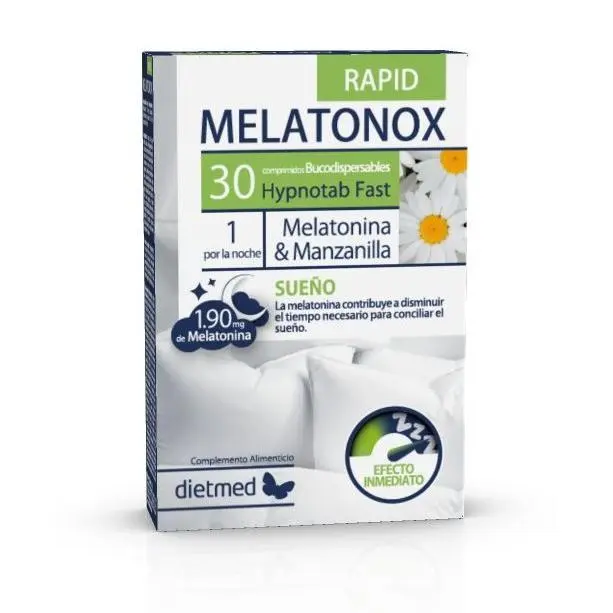 MELATONOX RAPID 30 comprimidos bucodispersables - Dietmed - 1