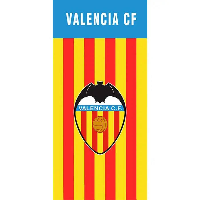 Toalla playa Premium Valencia CF de 75 cm. x 150 cm. (100% algodón) - 1