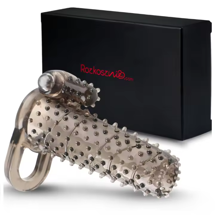 Funda vibradora para pene estimulando testículos regalo DELICIOSAMENTE - 1