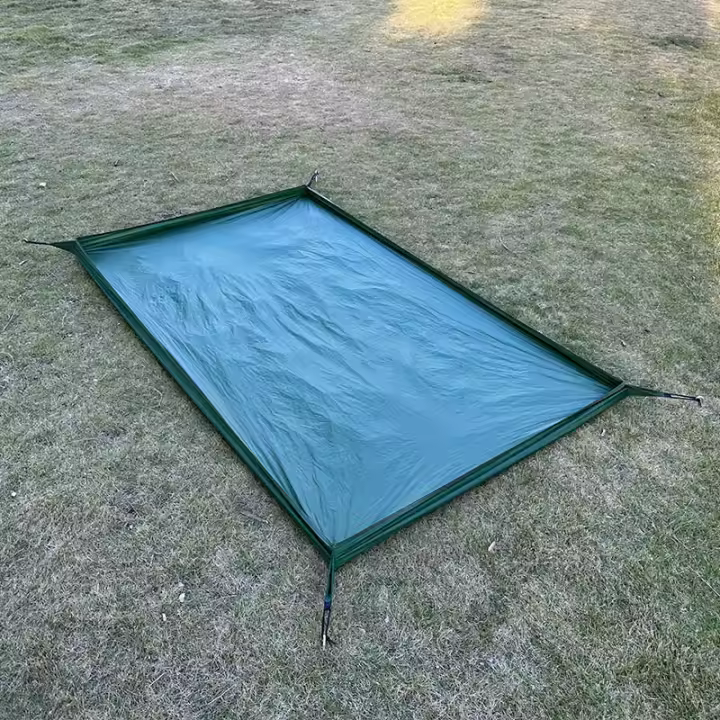Mantel De Camping Multifuncional Para 1/2 Persona Toldo Suelo Para Baño De Búho Refugio De Montaña Rusa Senderismo Aventura Al Aire Libre - 1