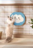 Nuevos Juguetes Para Gatos Nubes Azules De Dibujos Animados Tablero De Rasguñado Adhesivo Protección De Muebles Resistente Al Desgaste Y Uso Sustentable Para Mascotas - details 7