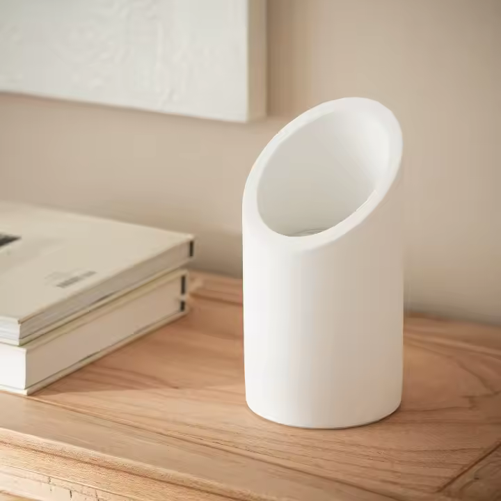 Ledkia Lámpara de Mesa Yeso Rise Uplighter Blanco - 1