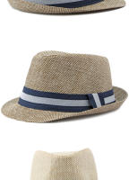 Sombrero Fedora De Lujo Para Hombres Mayores Protección Solar Para Playa Y Bodas Sombrero De Paja Para Fiesta De Jazz En Primavera Y Verano - details 12