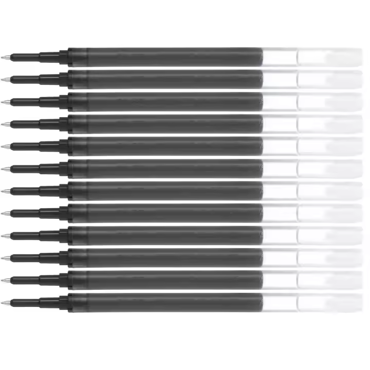 Pilot Recambio para Bolígrafo Synergy Point 0,5 mm Tinta Gel Negro (Pack de 12) - 1