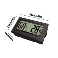 Pequeño, medidor de temperatura y humedad LCD Termómetro digital genérico para interiores, termómetro LCD - details 1