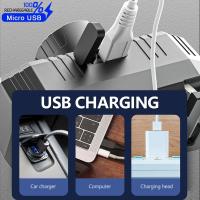 Nueva Lámpara Frontal LED COB Mini Portátil Recargable Con USB Impermeable Para Pesca Y Trabajo Al Aire Libre Lámpara Torcha Montada En La Cabeza - details 2