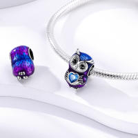 Encantos De Lurpa Con Forma De Pollo Y Corazón Pendientes De Plata Para Manualidades Joyería Original Para Mujeres DIY - details 19