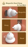 Luz Nocturna de conejito: Material de silicona Seguro recargable y regulable para que jueguen Los Niños, decoración - details 3
