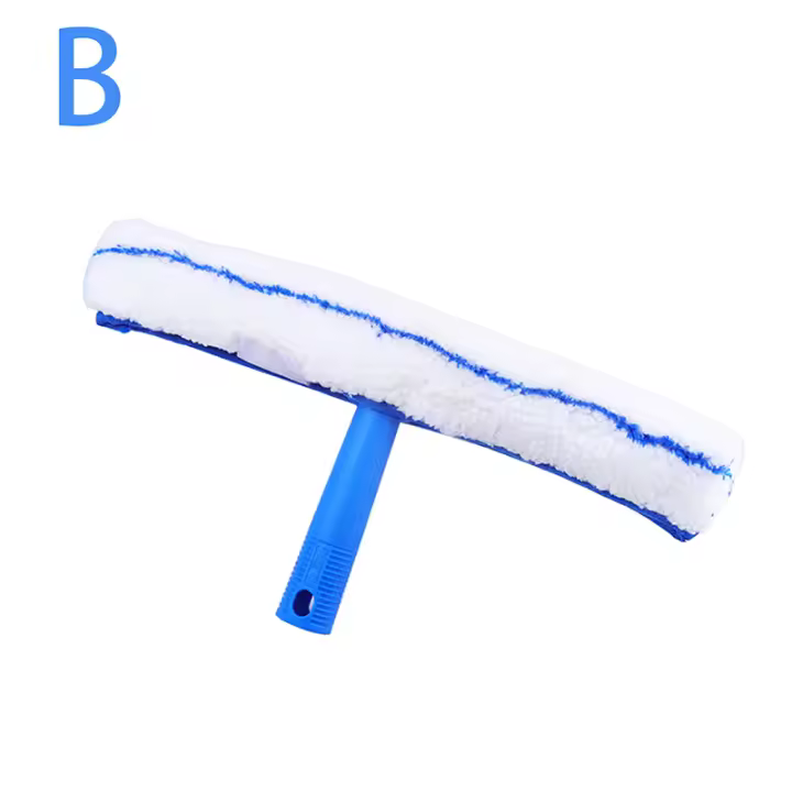 Limpiaventanas 35CM Combo De Limpieza De Ventanas Con Esfuerzo Y Microfibra Herramienta De Limpieza De Ventanas Y Ducha - 1