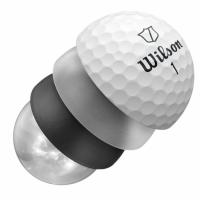 WILSON - Bolas de Golf Wilson STAFF Model X Yellow - Paquete de 12 bolas Premium  amarillas - details 5