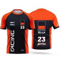 Camiseta De Motocicleta 2025 Número 37 Pedro Acosta Para Hombres Y Mujeres Casual Deportiva Corta Transpirable Ligera Secado Rápido Toppers - details 3