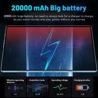 5G 2025 Original Nueva Versión Global Tableta de 10.1 pulgadas Android 16GB RAM 1TB ROM 20000mAh WiFi 14 Núcleo Android 13.0 Tabletas PC Red HD Oficina suave Bluetooth portátil para regalos - details 6