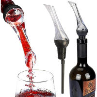 Aerador De Vino Profesional 2-en-1 Que Se Adhiere a Cualquier Botella De Vino Mejora El Sabor Y El Bouquet Spout Pourer De Botella De Vino - details 6