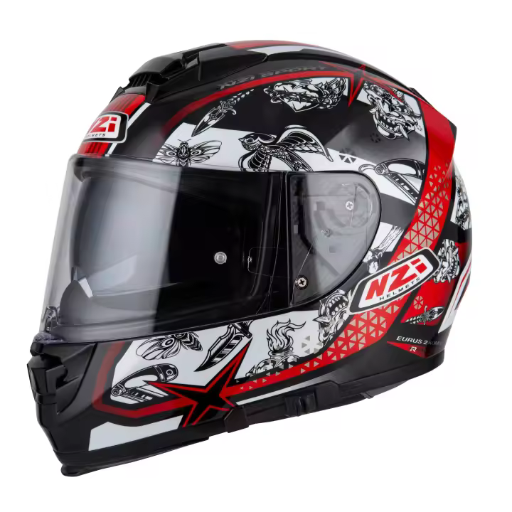 Casco de Moto Integral Eurus 2 Duo NZI - Homologado - 1