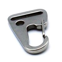 Hebilla De Correa Para Portaobjetos De Acero Inoxidable Herramienta De Escalada Y Exterior Clip De Colgaje Reemplazo De Bocina De Avestruz - details 4