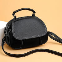 Bolso De Hombro Para Mujer Lujo Con Doble Cremallera Cuero PU Suave Bolso Cruzado Con Teléfono Monedero Clutch De Moda Estilo Mariposa - details 7