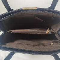 Bolso De Hombro Para Mujer Estilo Europeo Y Americano Con Patrón De Lichi Bordado Moda Bolso De Mano Diagonal Material PU Con Cierre De Cremallera - details 3