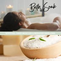 Sales de Baño con Aceite de Árbol del Té | Exfoliante Natural para Pies y Cuerpo | Relajante y Suavizante - bleu & marine Bretania - details 0