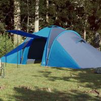 vidaXL Tienda de Campaña Familiar Iglú 6 Personas Impermeable Toldo Carpa Color Azul,  Verde,  Gris y naranja y mas - details 0