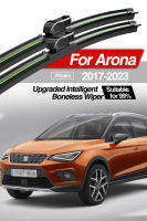 LimpiaParabrisas Anteojos Delanteros Para Seat Arona 2017-2023 Pares Accesorios De Ventanas 2018 2019 2020 2021 2022 Láminas De Limpieza Natural De Goma Inteligentes Boneless - details 0