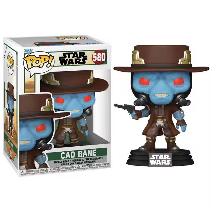 Funko Pop! El Libro de Boba Fett - Cad Bane, 68649, Nº580 - 1