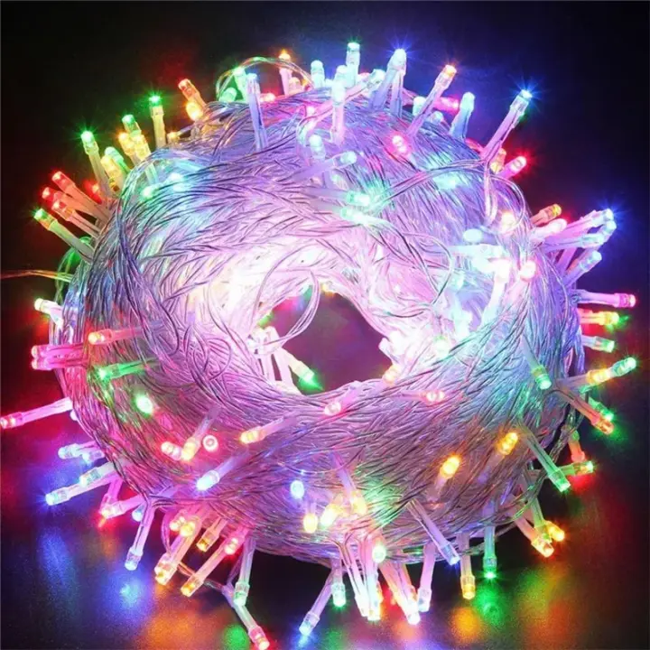 Luces De Fairy De 100/200 LED Para Decoración De Navidad Casa Jardín Bodas Y Fiestas Exterior E Interior Regalos De Año Nuevo - 1