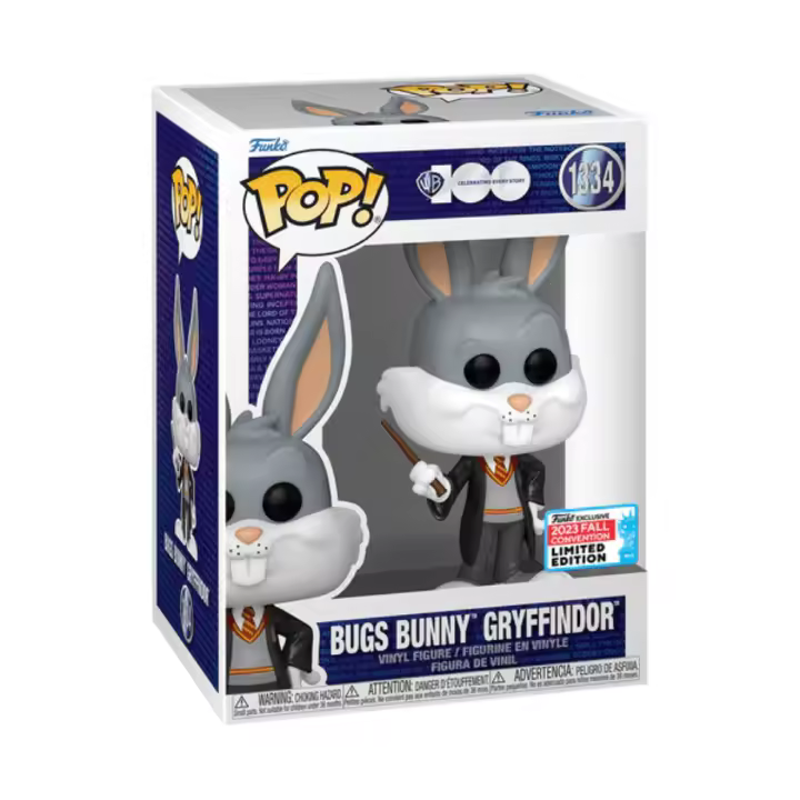 Funko Pop  Bugs Bunny Gryffindor (1334)  WB  Edición Limitada - 1