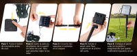 luces solares led exterior jardin