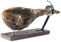 Buarfe Jamonero Jabugo Fijo Haya. Lacado Natural, Tabaco, Wengué. 64 x 19 x 39 cm - details 1