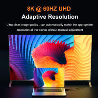 Adaptador De Conector Magnético Compatible Con HDMI Hombre a Mujer 8K HDMI-Compatible 2.1 8K/60Hz 4K/120Hz Para Xiaomi TV Box PS5 - details 13