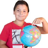 Science4you - Globo Terráqueo y Atlas Mundial con Libro Educativo, Globo Girable - details 3