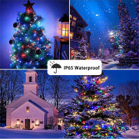 Luces De Cadena LED IP65 Impermeables Con Control Remoto Bluetooth Y Aplicación De Música USB Recargable Para Decoración De Fiestas De Navidad Y Cumpleaños - details 11