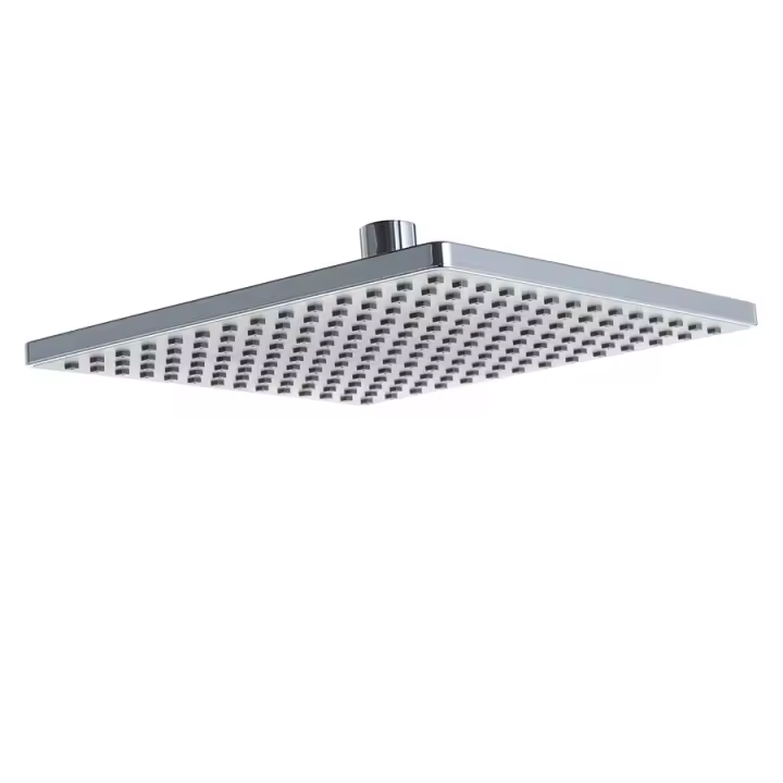 Ducha cuadrada para baño, bañera cuadrada ultrafina grande de 9 pulgadas, galvanoplastia ABS - 1
