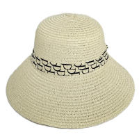 Kebedo Moda Sombrero de Paja para Mujer Pamela de Playa Protección UV, Sombreros de Verano Comodidad y Estilo Al Aire Libre - details 11