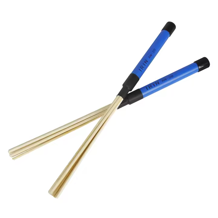 IRIN Pares De Palillos De Bambú Para Jazz Y Percusión Accesorio De Instrumento Musical De Alta Calidad Con Múltiples Rodillos - 1