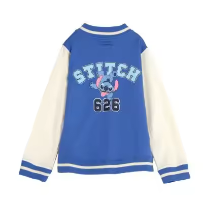 CHAQUETA COTTON BRUSHED BASEBALL STITCH - 1