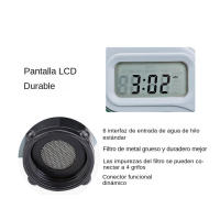 Temporizador de Riego Automático Inteligente 2024: 3 Programas Personalizables + Retraso por Lluvia | Sistema de Ahorro de Agua para Jardín/Mangueras, Bajo Consumo (6 Més Duración) | Pantalla LCD, Alerta Badería Baja, resistente a IPX5 | Kit completo - details 2