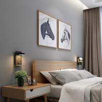 Lámpara De Pared LED Moderna Y Sencilla Para Dormitorio Luz Nocturna Con Carga USB Para Móvil Lámpara De Noche Para El Lecho - details 0