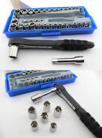 Juego De Herramientas De Torque 38 En 1 Con Llaves Y Destornilladores De 3/8 pulgadas/Metrica Herramienta De Diagonales Para Reparación De Coches Kit De Herramientas Manuales - details 3