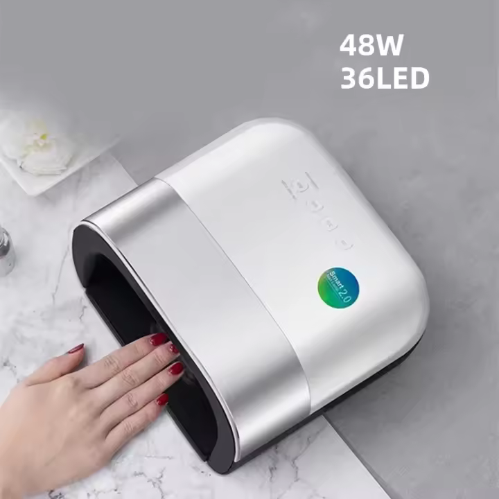 Secador De Uñas SUNUV SUN3 Con Tiempo Inteligente Y Memoria Lámpara LED UV 48W Para Uñas Con Pantalla Digital Invisibles - 1