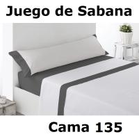 Juego Sábanas para Cama De 135, 3 Piezas ,Sábana Bajera, Encimera, Funda de Almohada,microfibra 100% poliester,cm,fespu - details 0