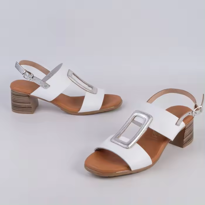 SANDALIA MUJER BLANCO 54624 - 1