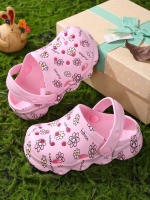 Clogs Ligeros Para Niñas No Eslipientes Transpirables Y De Secado Rápido Adecuados Para Uso Interior Exterior Baño Playa Y Piscina - details 1