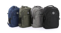 J.S ONDO MOCHILA TIPO TELA PARA HOMBRE Mochila Escolar Mochila de Viaje Negocios Trabajo Diario Antirrobo Impermeable Grande Mochila Ordenador CLASICO 18 pulgadas - details 0